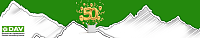 Logo mit grünen und weißen Elementen